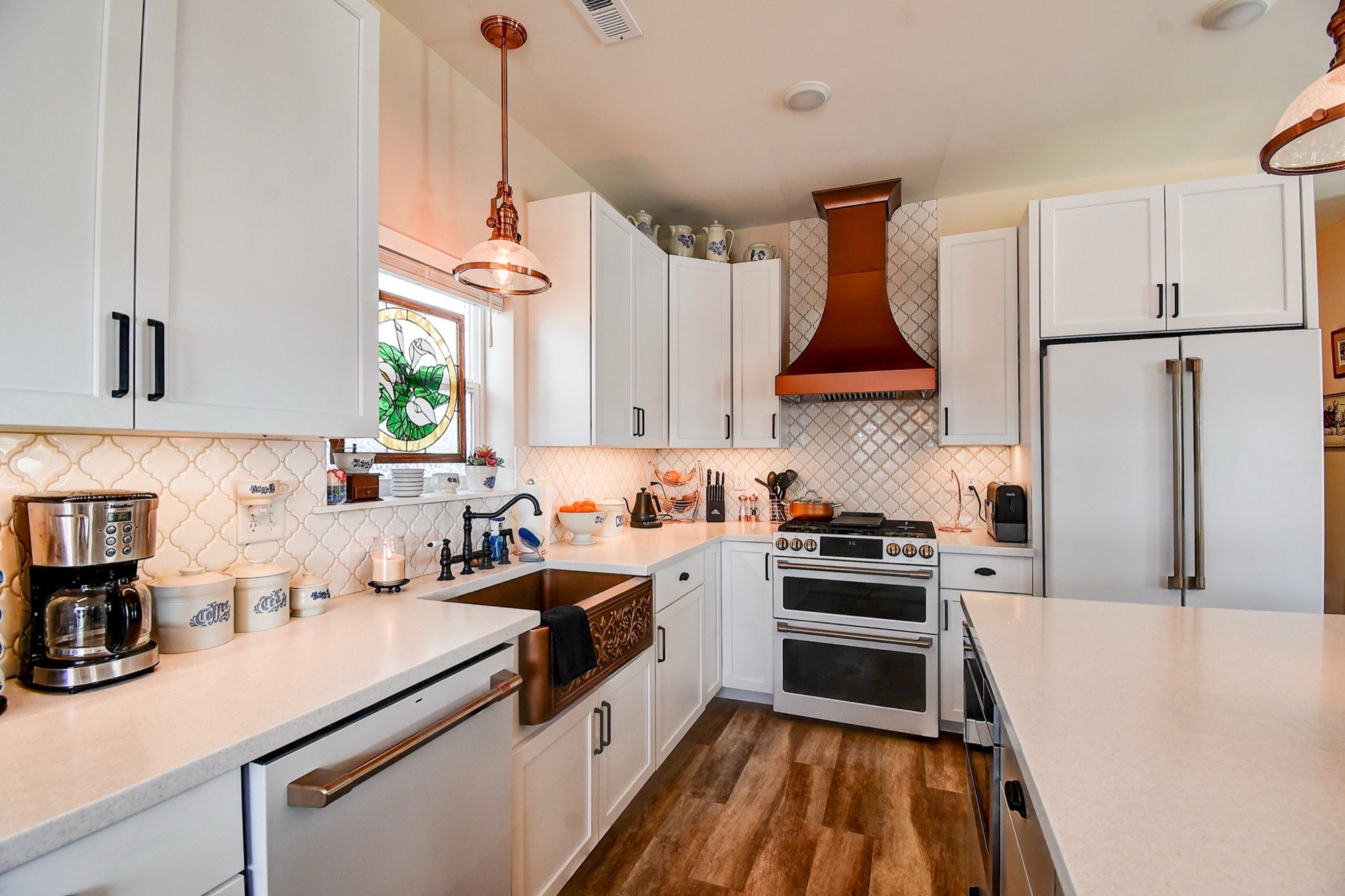 A finished kitchen in a Leadville property